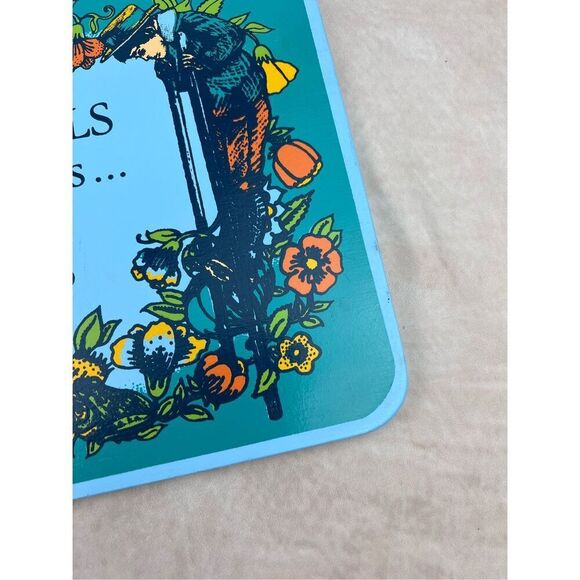 Vintage 1970s Little Boys Nursery Snips & Snails Artwork - Picture 5 of 9